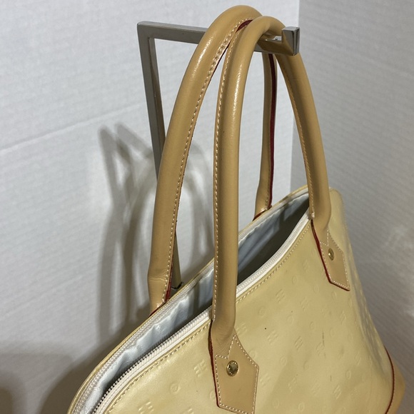 GUC. Arcadia buttercup, patent leather Bugatti bag. Made in Italy. - Picture 4 of 15